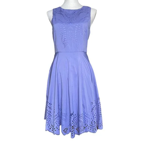 white christmas dresses Laser cut dress – stepbyps main image 1
